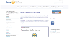 Desktop Screenshot of lithrotary.org